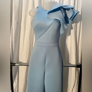 Jovani Sky Blue Size 2 Jumpsuit